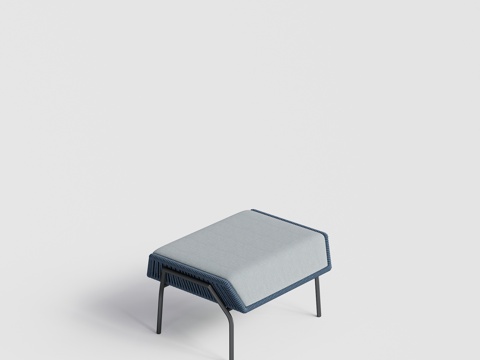  LIVINTWIST 现代户外 庭院花园 脚踏 坐墩 换鞋凳3d模型 