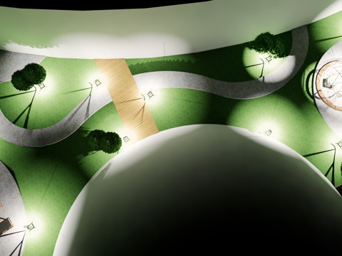  餐厅 帐篷 营地 酒店 度假村 民宿 野外 露天 泡泡屋 网su模型 