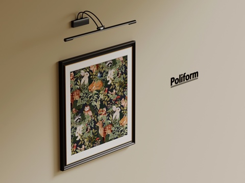 法式挂画 装饰画su模型