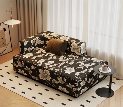  法式复古贵妃椅 边几 吊灯su模型 