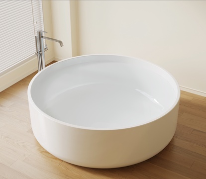 现代浴缸 圆形浴缸su模型