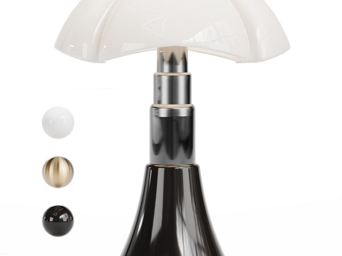  现代侘寂装饰台灯3d模型 