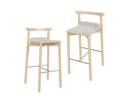  Artu 原木风吧凳 吧椅3d模型 