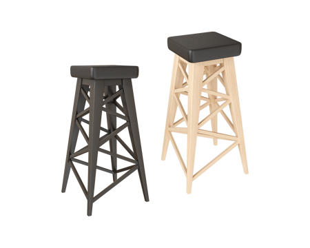  Artu 吧椅 吧凳3d模型 