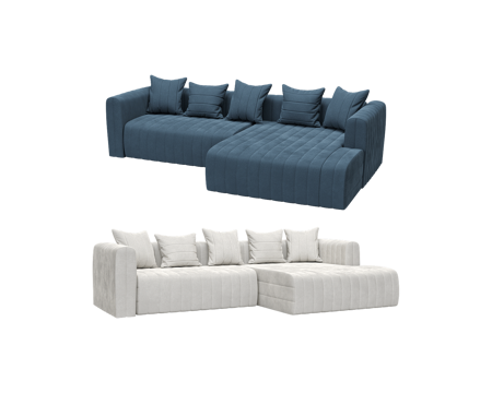  KULT 三人沙发3d模型 