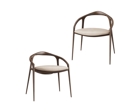  ALMA de LUCE 意式餐椅3d模型 