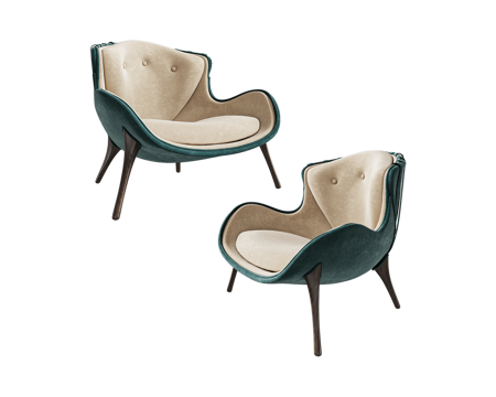  ALMA de LUCE 意式休闲椅3d模型 