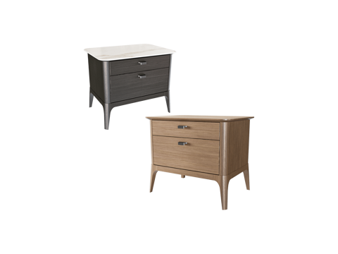  Furman 美式床头柜3d模型 