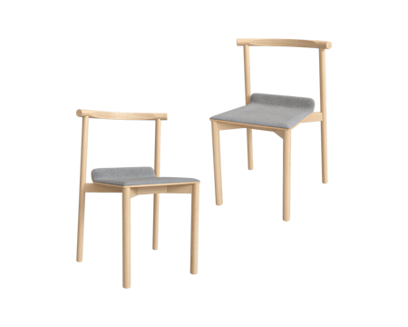  Artu 原木风餐椅 椅子3d模型 