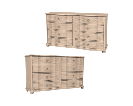  Full House 美式斗柜3d模型 