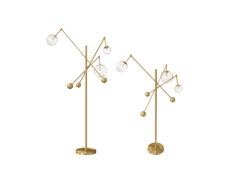  ZZOK 意式落地灯3d模型 