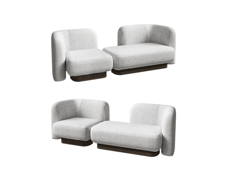  Furniture 双人沙发3d模型 