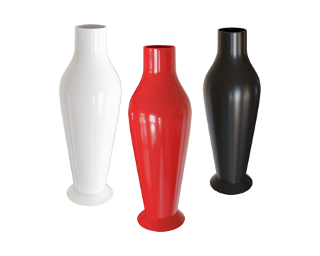  Kartell 花瓶3d模型 