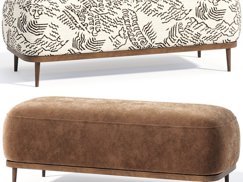  懒人沙发3d模型 