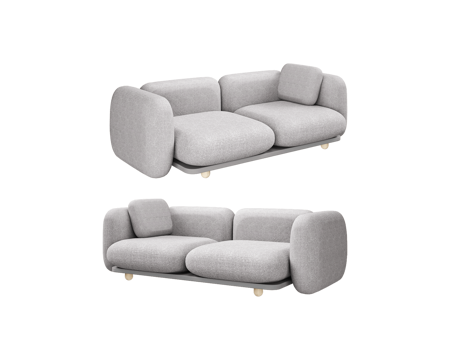  Furniture 双人沙发3d模型 