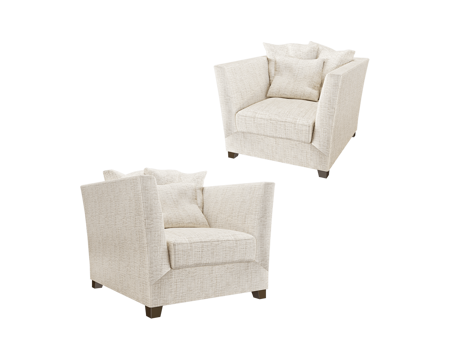  Furman 美式单人沙发3d模型 