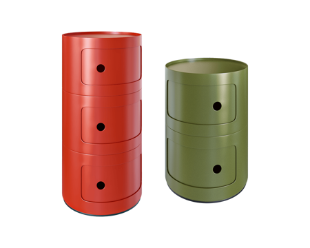  Kartell 床头柜 斗柜3d模型 