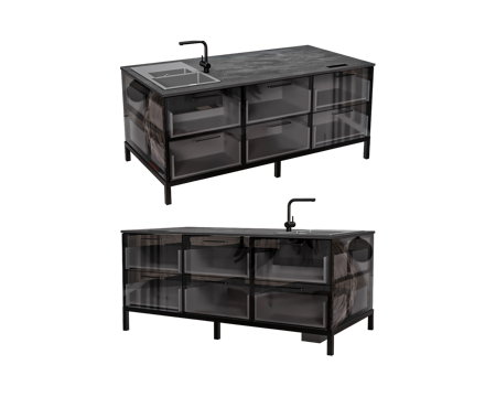  Furniture 橱柜 岛台3d模型 