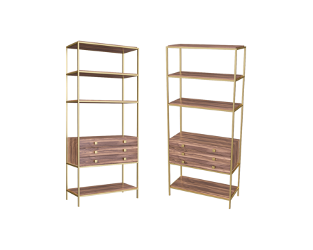  Any Home 意式书柜3d模型 