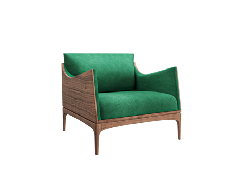  Unika 单人沙发3d模型 