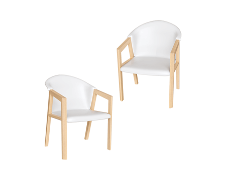  ZZOK 原木风餐椅3d模型 