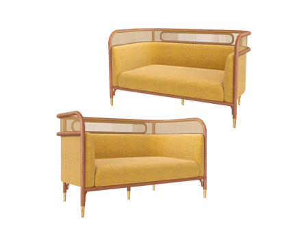  CorsaStyle 双人沙发3d模型 