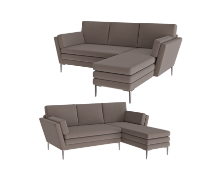  venus 转角沙发3d模型 