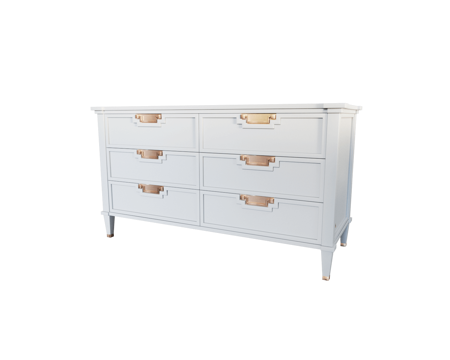  Any Home美式斗柜3d模型 