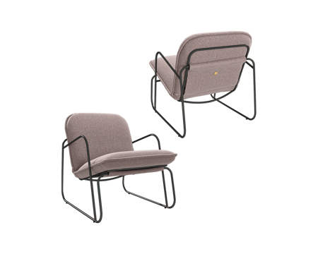  Artu 意式休闲椅3d模型 