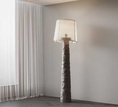  现代意式落地灯3d模型 