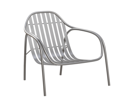  Paola Zani 铁艺休闲椅3d模型 