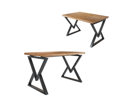  Geometria Loft 美式餐桌3d模型 