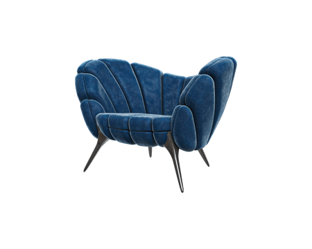  ALMA de LUCE 意式休闲椅3d模型 