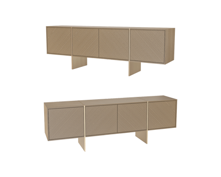  Full House 美式电视柜3d模型 