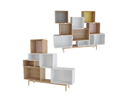  Muuto 储物柜3d模型 