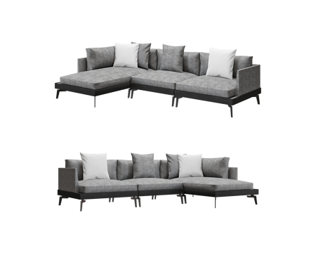  ZZOK 转角沙发3d模型 