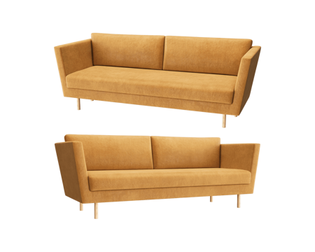  Furniture 双人沙发3d模型 