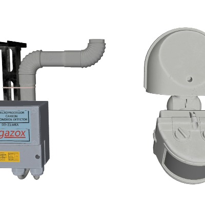  现代传感器感应器su模型下载 