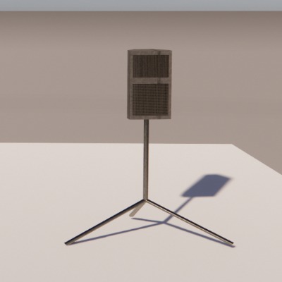  现代音响su模型下载 