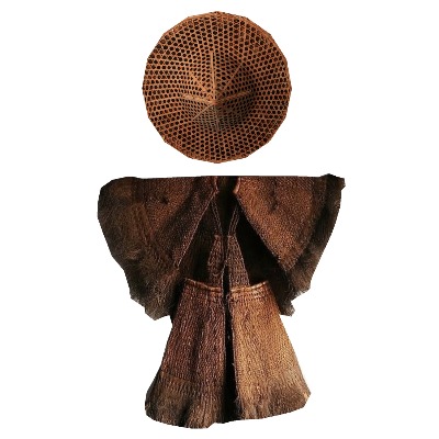  现代蓑衣斗笠su模型下载 