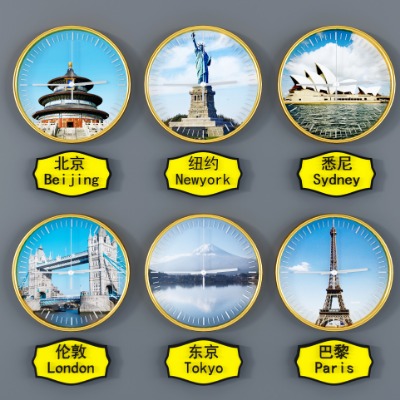  现代钟表时钟挂钟su模型下载 