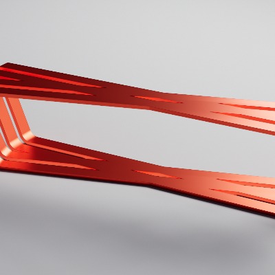  现代景观座椅su模型下载 