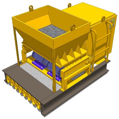  现代工业搅拌设备su模型下载 