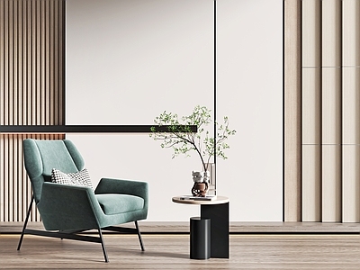  现代布艺休闲沙发su模型下载 