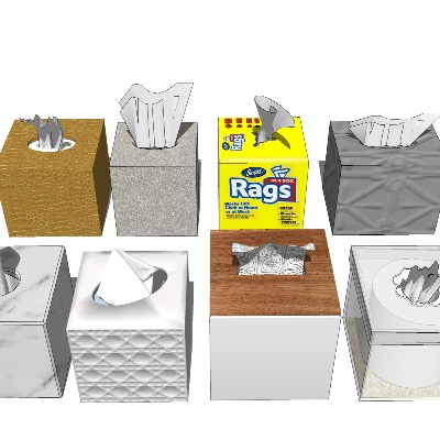  抽纸 卫生纸su模型下载 