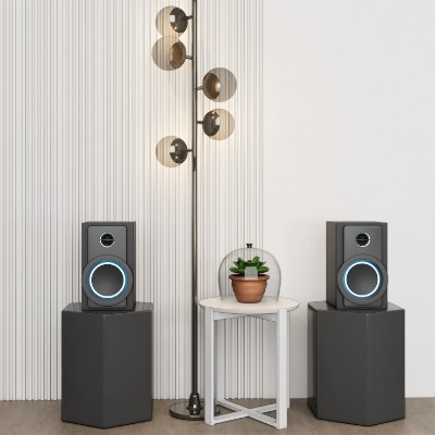  现代音响su模型下载 