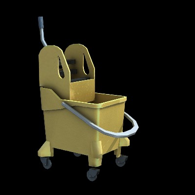  现代压水桶施工工具su模型下载 