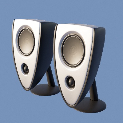  现代音响su模型下载 