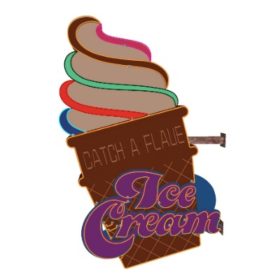  现代霓虹灯装饰灯su模型下载 