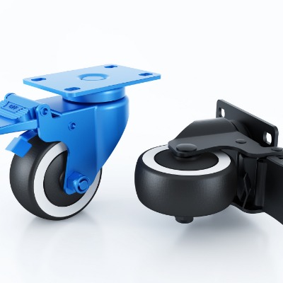  现代轮子万向轮su模型下载 